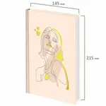 Չթվագրված օրագիր A5 STAFF "Silhouette" (160 թերթ) - STAFF (SKU: 115565) - Image 2 of 9 | Zangezur Pro