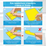 Ինքնասոսնձվող նշումների թուղթ STAFF Manager, 76x76 մմ, 100 թերթ (Վարդագույն) - STAFF (SKU: 126497) - Image 6 of 6 | Zangezur Pro