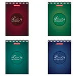 Նոթատետր A6 BRAUBERG Luxury (60 թերթ, վանդակավոր, զսպանակով) - BRAUBERG (SKU: 129829) - Image 1 of 9 | Zangezur Pro