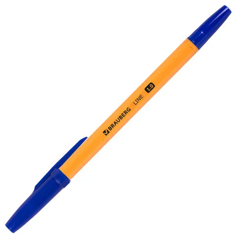 Գնդիկավոր կապույտ գրիչ BRAUBERG "ORANGE Line"  - BRAUBERG (SKU: 143331) | Zangezur Pro