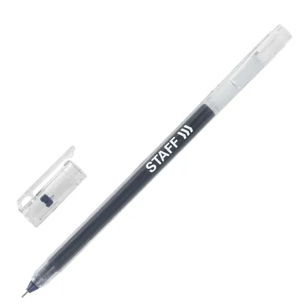 Գելային գրիչ STAFF Everyday, Սև - STAFF (SKU: 143673) | Zangezur Pro