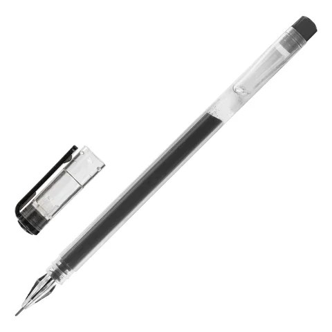 Գելային գրիչ STAFF "GP-675", սև - STAFF (SKU: 143675) | Zangezur Pro