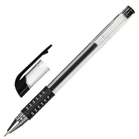 Գելային գրիչ STAFF "Basic Needle", սև - STAFF (SKU: 143679) | Zangezur Pro