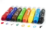 Երկկողմանի ֆլոմաստեր-դրոշմակնիքներ BRAUBERG KIDS "FUNNY STAMPS" (8 գույն) - BRAUBERG KIDS (SKU: 152179) - Image 3 of 8 | Zangezur Pro