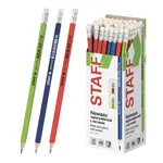 Սևագրֆիտային մատիտ STAFF Basic (HB, ռետինով) - STAFF (SKU: 181744) - Image 1 of 12 | Zangezur Pro