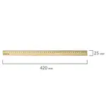 Փայտե քանոն STAFF Wood (Կանադական սոճի, 40 սմ) - STAFF (SKU: 210801) - Image 7 of 7 | Zangezur Pro