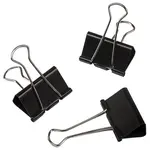Թղթի սեղմակներ STAFF Everyday, 41 մմ (Սև) - STAFF (SKU: 224609) - Image 5 of 9 | Zangezur Pro