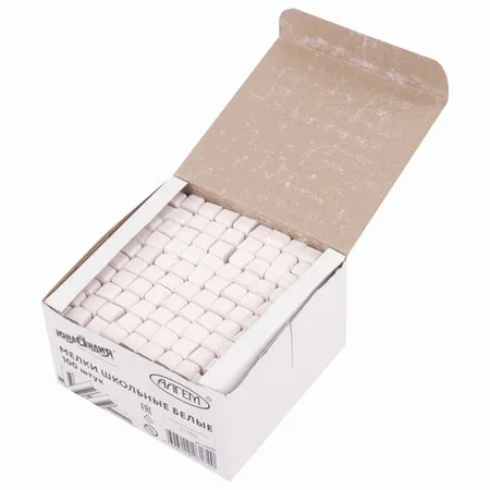 Սպիտակ քառակուսի կավիճ YOUNLANDIA, 100 հատ - ЮНЛАНДИЯ (SKU: 229070) | Zangezur Pro