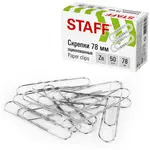 Թղթի մեծ ցինկապատ ալիքավոր ամրակներ STAFF - STAFF (SKU: 270449) - Image 1 of 6 | Zangezur Pro