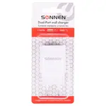 Արագ ցանցային լիցքավորիչ SONNEN USB QC 3.0 + Type-C PD 20Վտ (Սպիտակ) - SONNEN (SKU: 455505) - Image 5 of 10 | Zangezur Pro