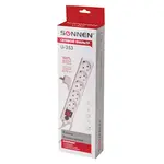 Ցանցային ֆիլտր SONNEN 5 վարդակով (3 մ, սպիտակ) - SONNEN (SKU: 511425) - Image 1 of 18 | Zangezur Pro