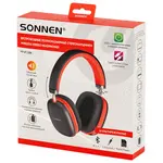 Անլար ականջակալներ SONNEN HP-B12BR, Bluetooth 5.4, սեւ/կորալ - SONNEN (SKU: 514128) - Image 14 of 16 | Zangezur Pro