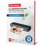 Լամինացման թաղանթ BRAUBERG A4 (փայլուն, 100 հատ) - BRAUBERG (SKU: 530800) - Image 1 of 10 | Zangezur Pro